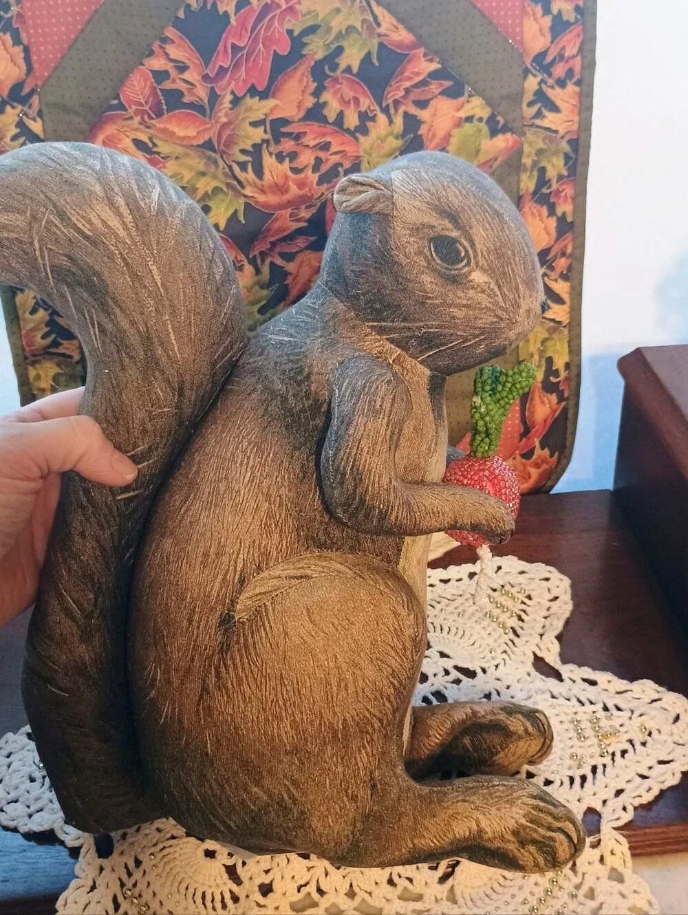 Woodland Squirrel Plush John Derian Retired